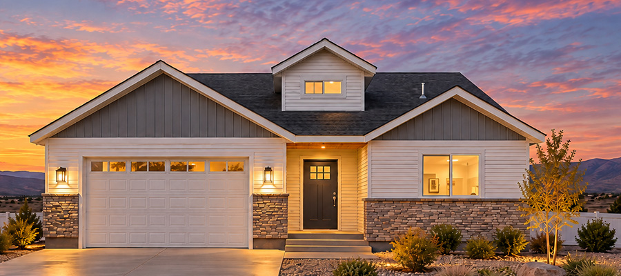 Modern Craftsman Home at Sunset_900.jpg